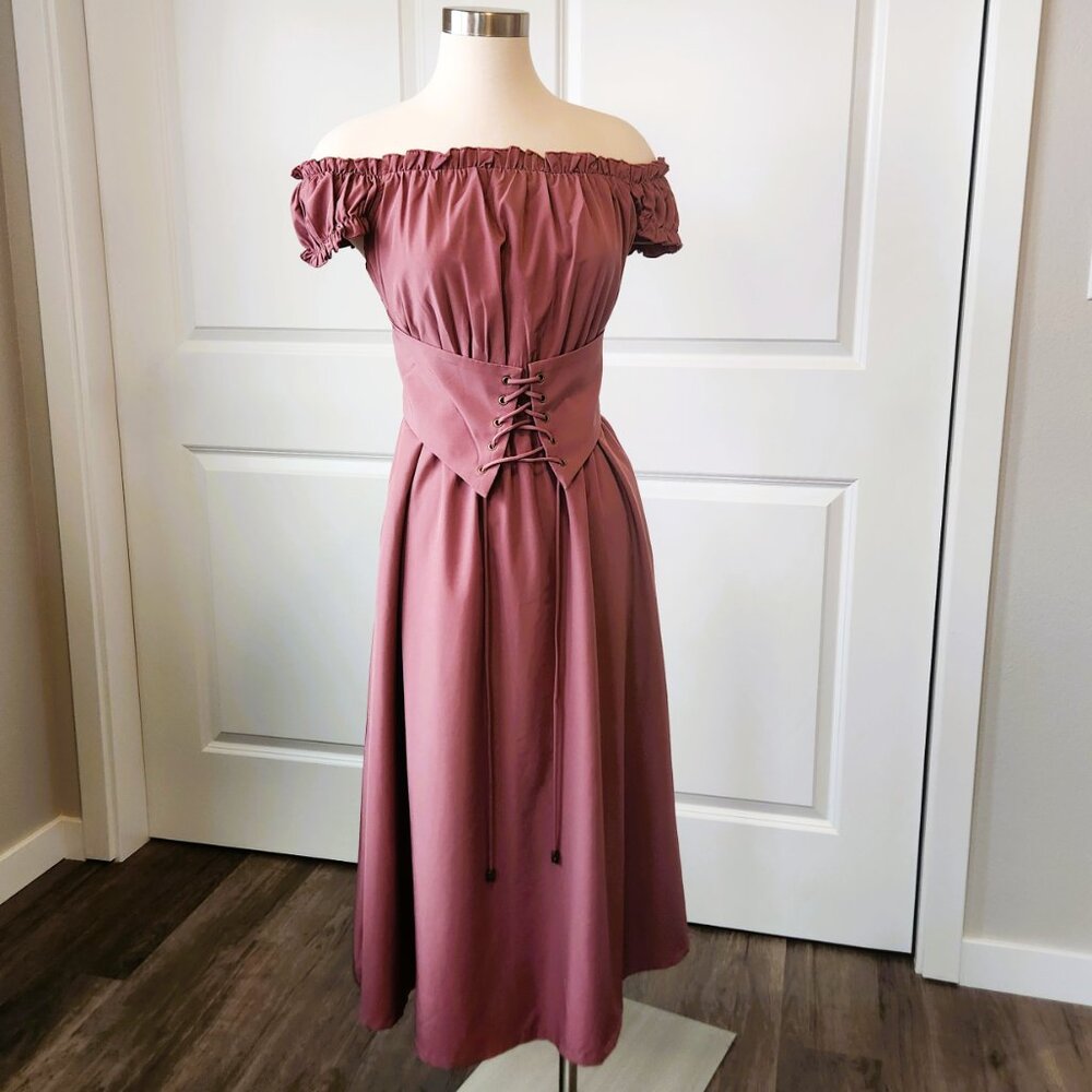 Scarlet Darkness Corset Dress w/ Pockets Size Womens Large